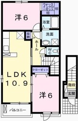 プレインカーサ３の物件間取画像